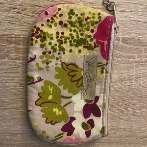 NWOT Vera Bradley floral zip pouch